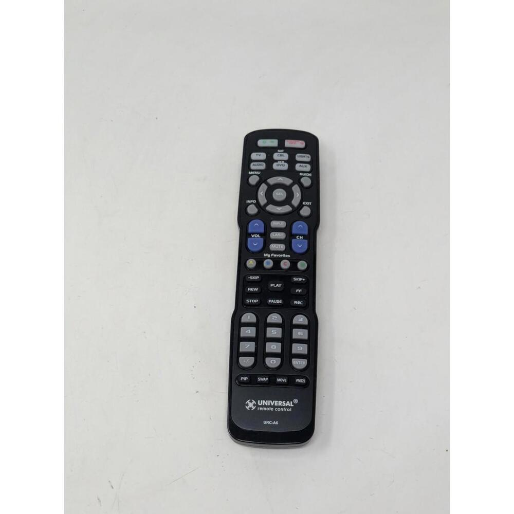 Universal Remote Control URC-A6 Black Genuine Authentic OEM